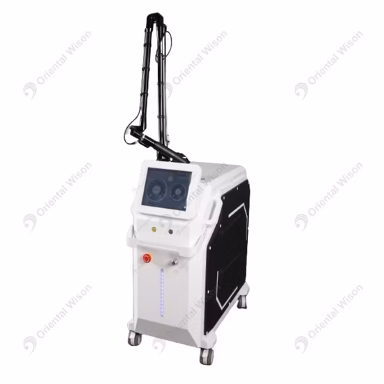 Máquinas de Laser Pico Laser Q Switched ND YAG Profissional Máquina de Remoção de Tatuagem a Laser de Picosegundo Vertical