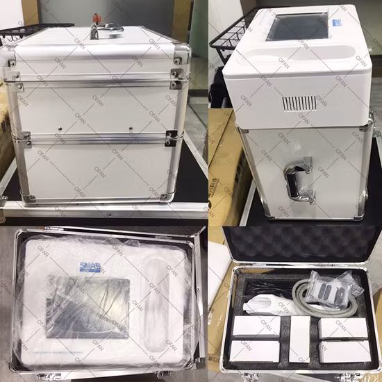 2 em 1 Portátil Hifu Face Lift Emagrecimento Corporal Outros Equipamentos de Beleza Ultrassom Focado de Alta Intensidade Máquina de Apertar a Pele